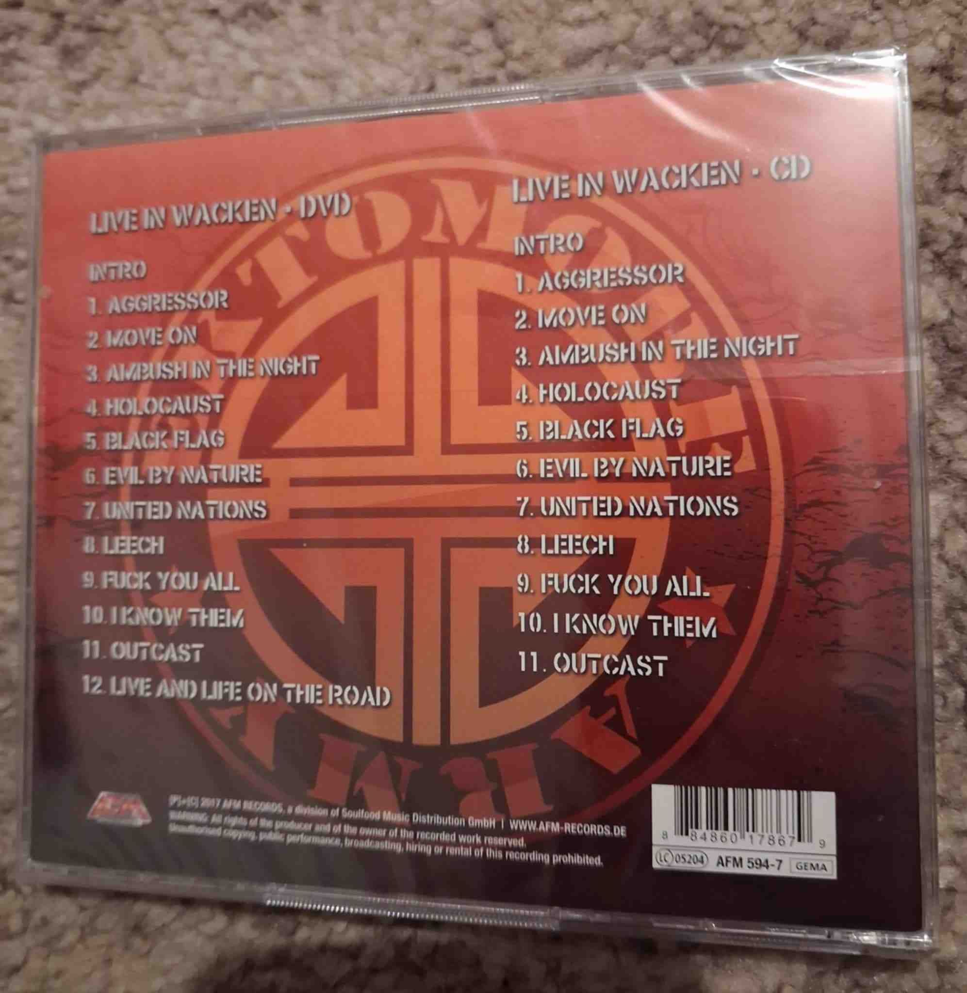 Ektomorf-Warpath CD/DVD