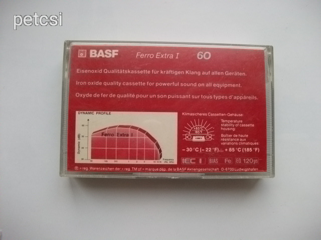 Basf ferro extra I 60 kazetta 2.