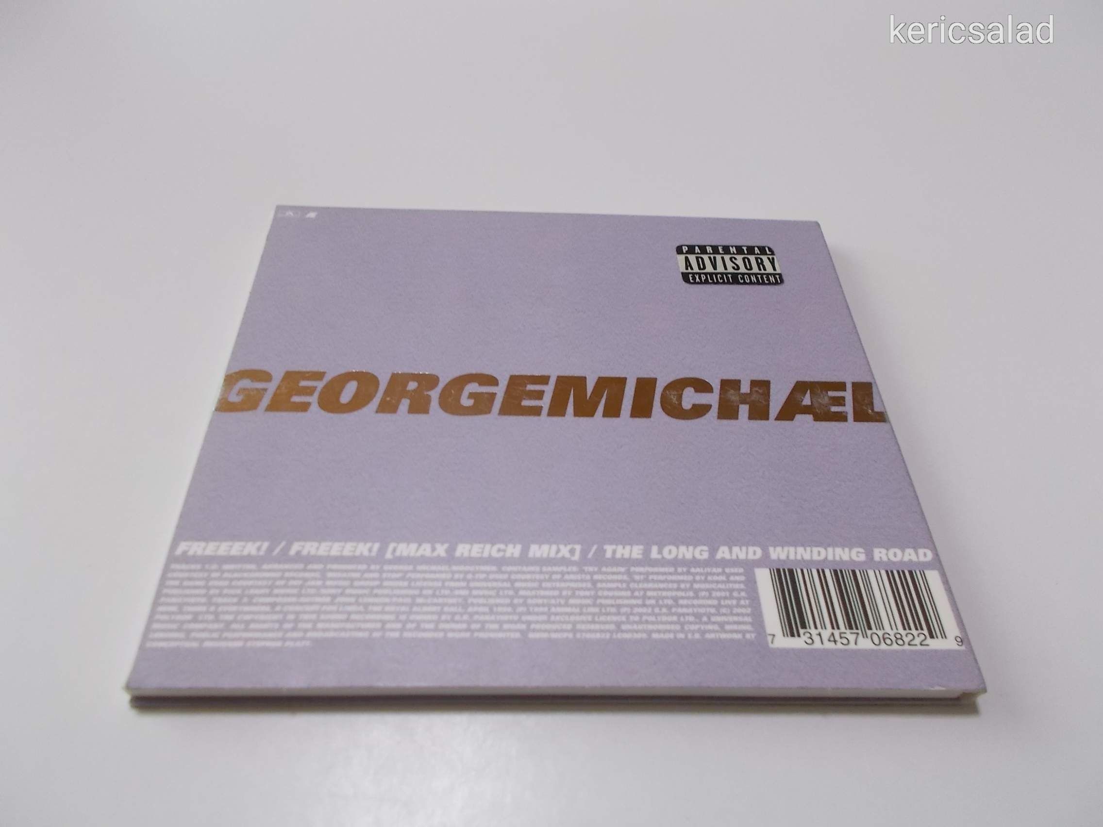 George Michael: Freeek! MAXI cd 2002
