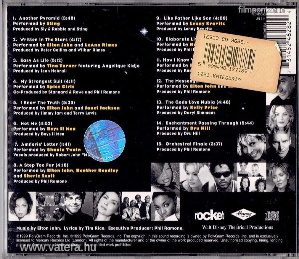 Elton John & Tim Rice: Aida CD (1999)
