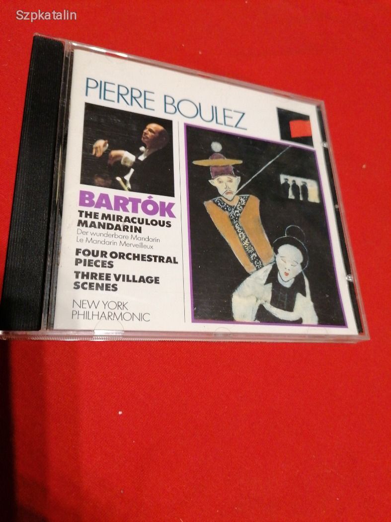 CD - Bartók - The Miraculous Mandarin (Pierre Boulez)