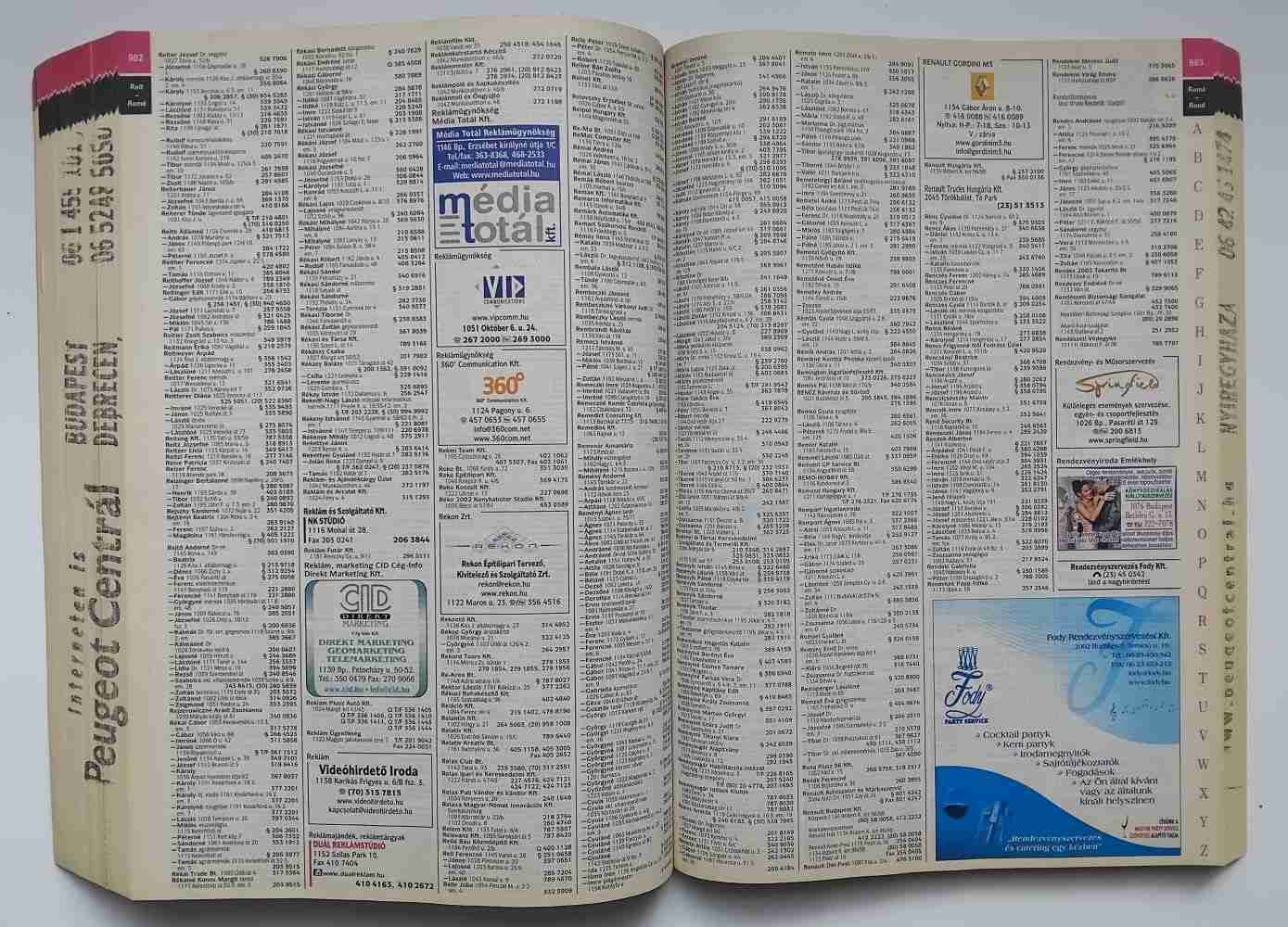 Budapesti telefonkönyv (2007) T-Com