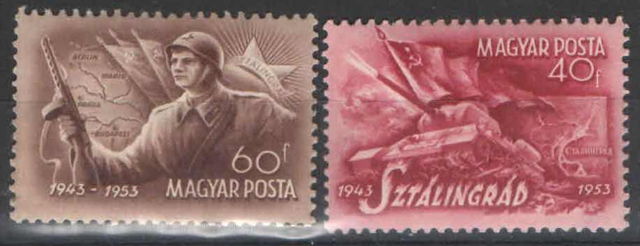 1953. Magyarország - Sztálingrád, sor**