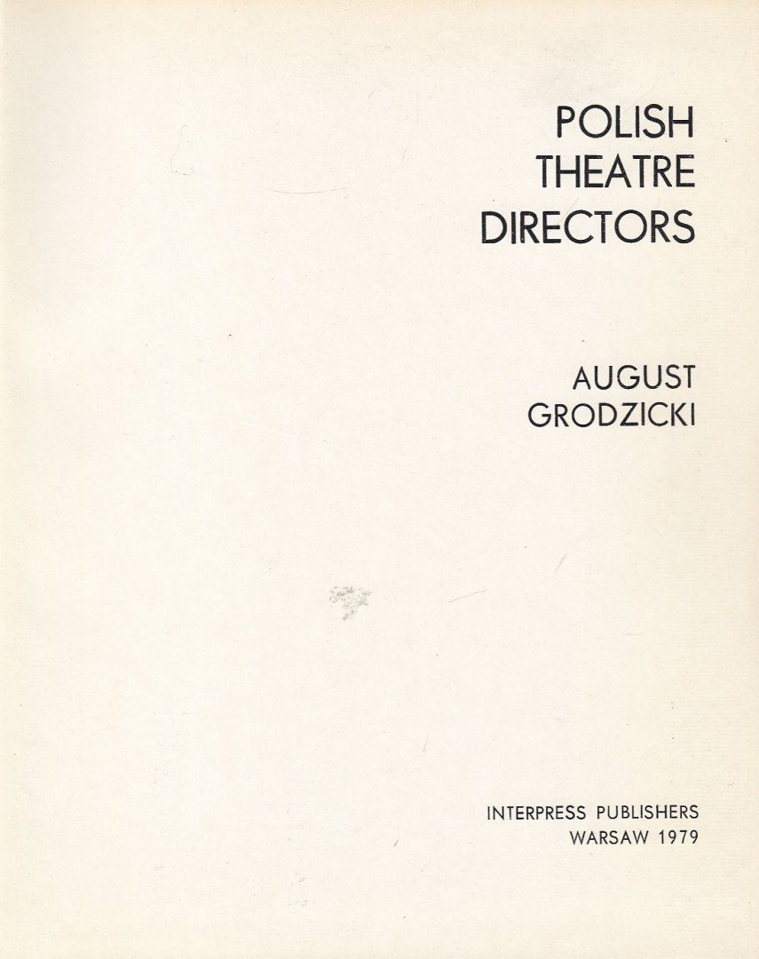 Polish Theatre Directors