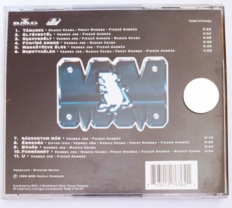 Machine Mouse - Machine Mouse CD ritkaság!