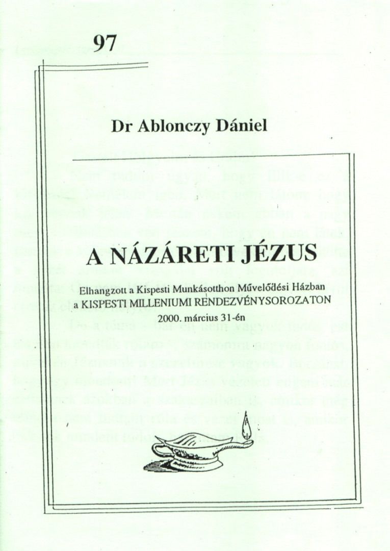 A názáreti Jézus