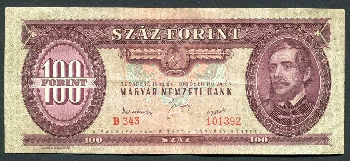 1949 100 Forint