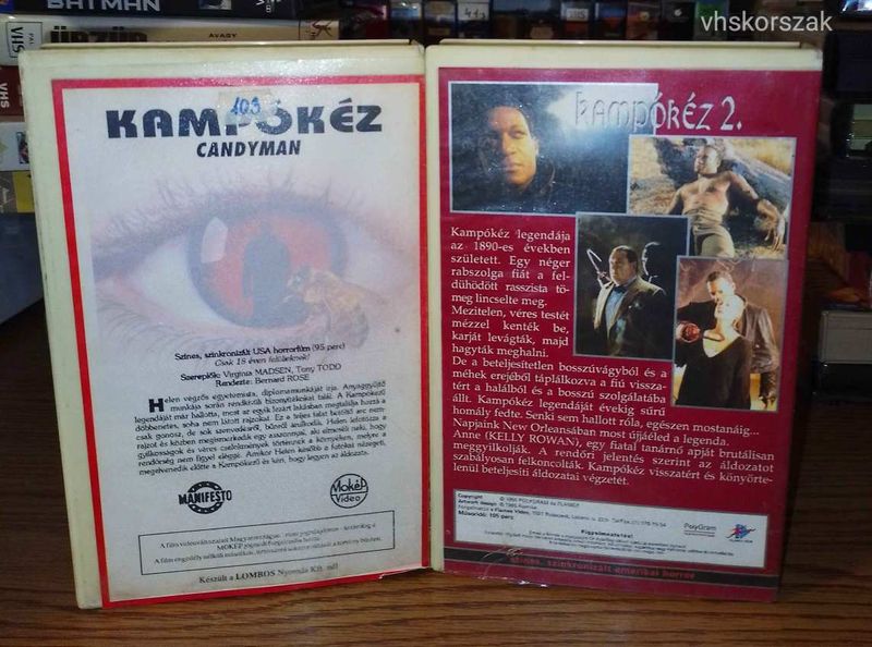 Kampókéz 1-2. VHS