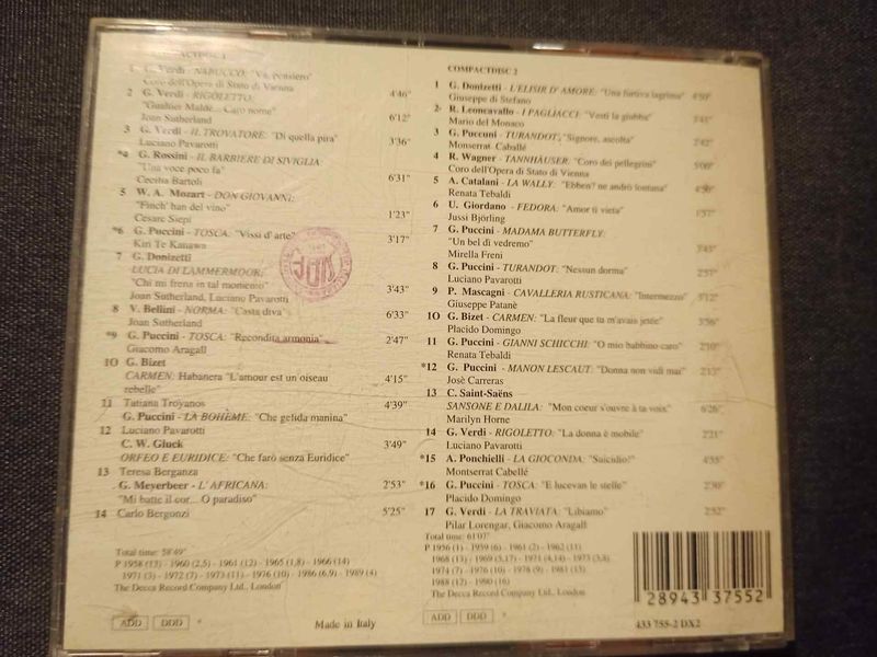 Operamania  eredeti cd eladó
