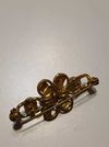 RÉGI ARANYOZOTT BROSS 4CM