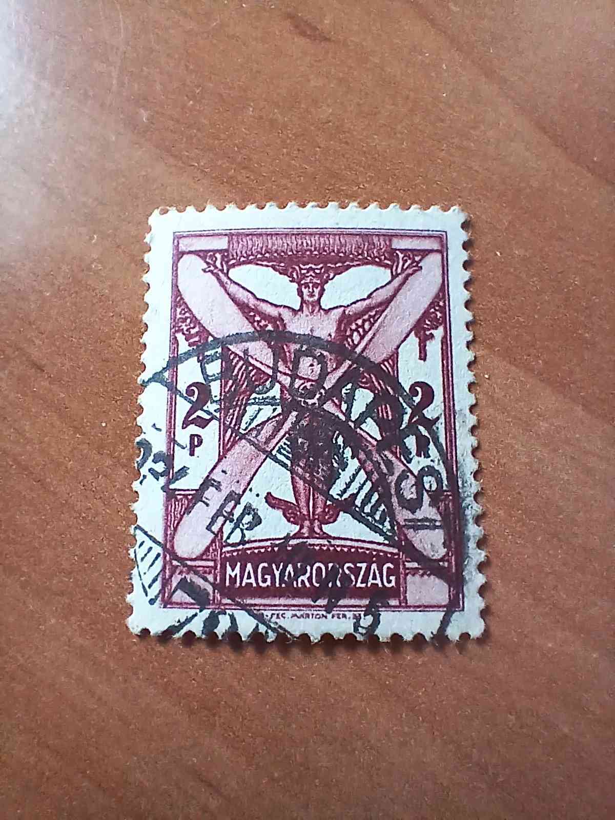 S0298 Magyar 1933 542 falcos kat.ár 5000 HUF