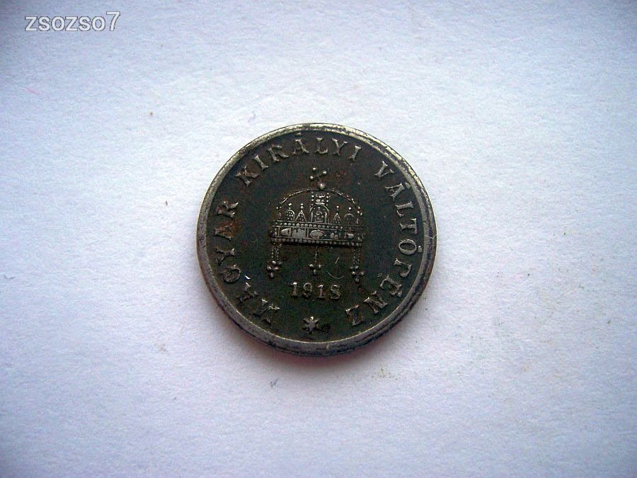 2 Fillér 1918 K.B
