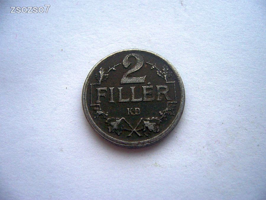 2 Fillér 1918 K.B