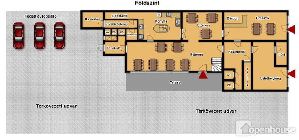 Vendéglátóipari egységek Sirok
