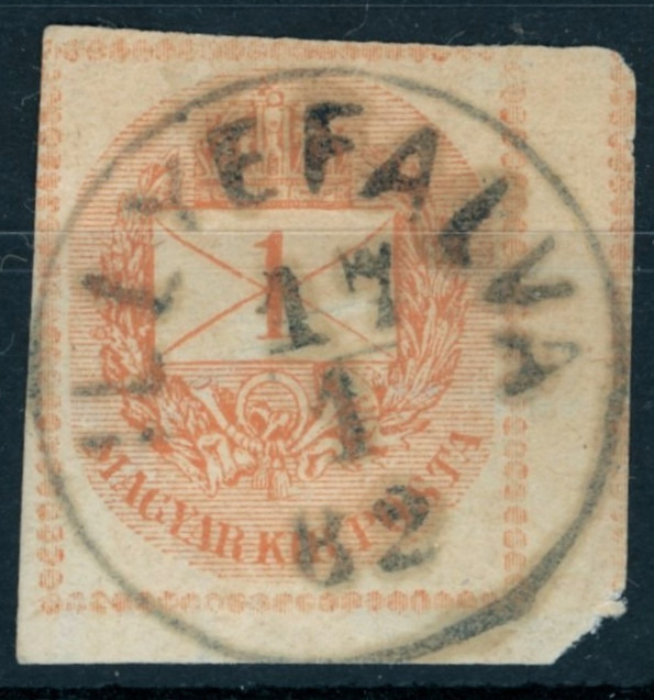 1881 krajcáros hírlapbélyeg ILLYEFALVA bélyegzés Háromszék Romania| G: E3.15 / 150 pont (e63)