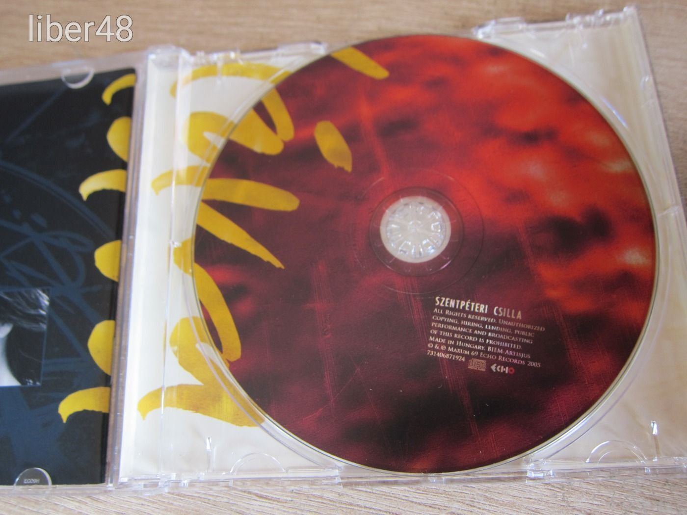 Szentpéteri Csilla     //   CD lemez