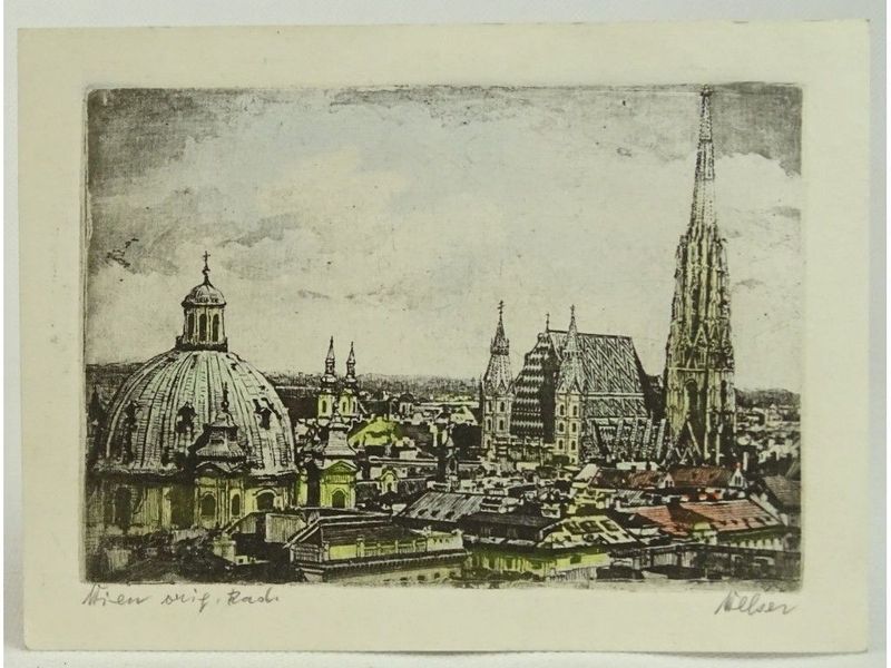 0L879 Welser rézkarc : Bécs