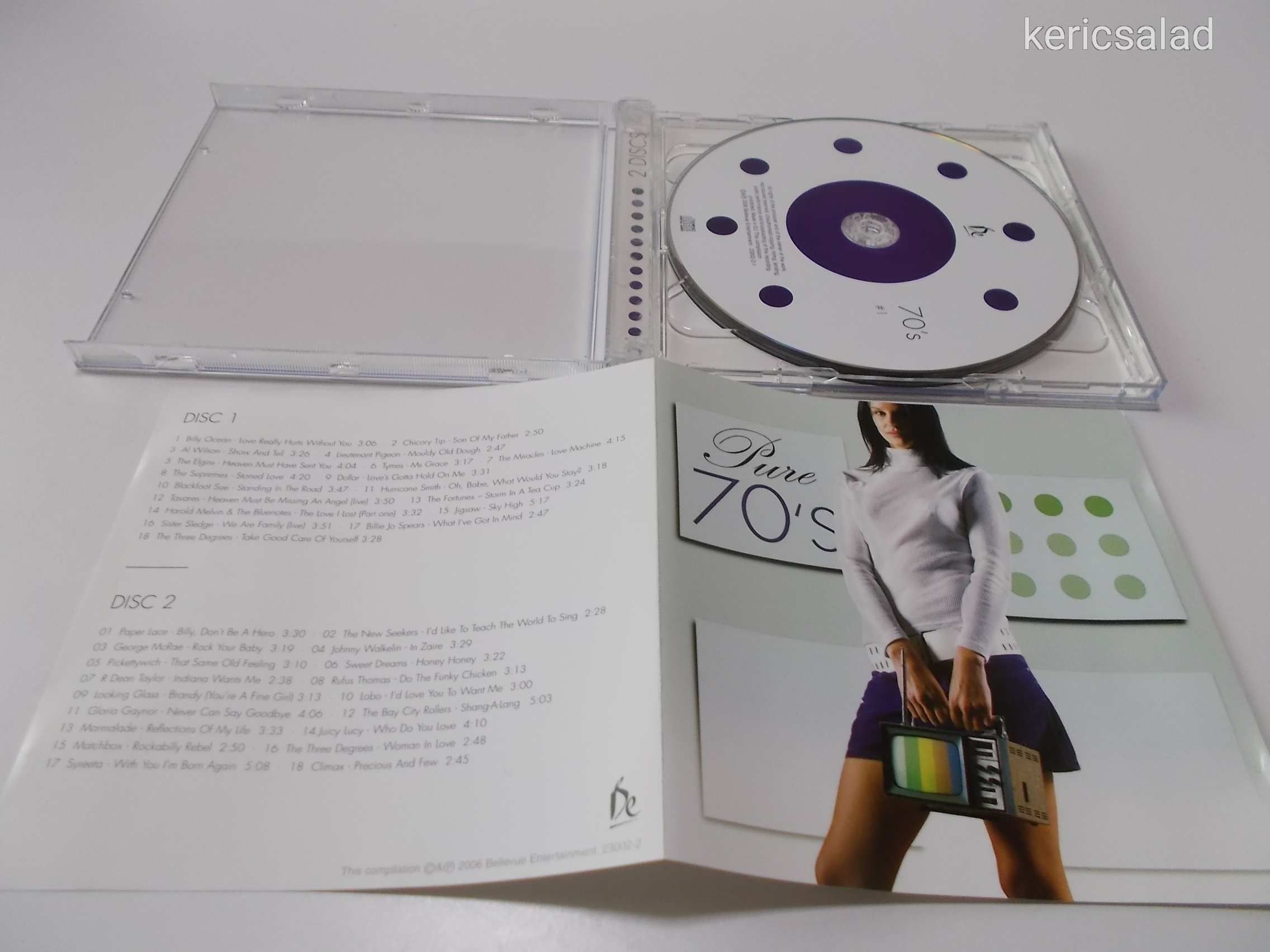 Pure 70's DUPLA cd 2006