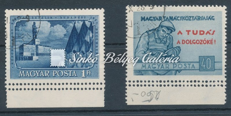 1951/54. J.V. Sztálin, Magyar Tanácsköztársaság (III.)