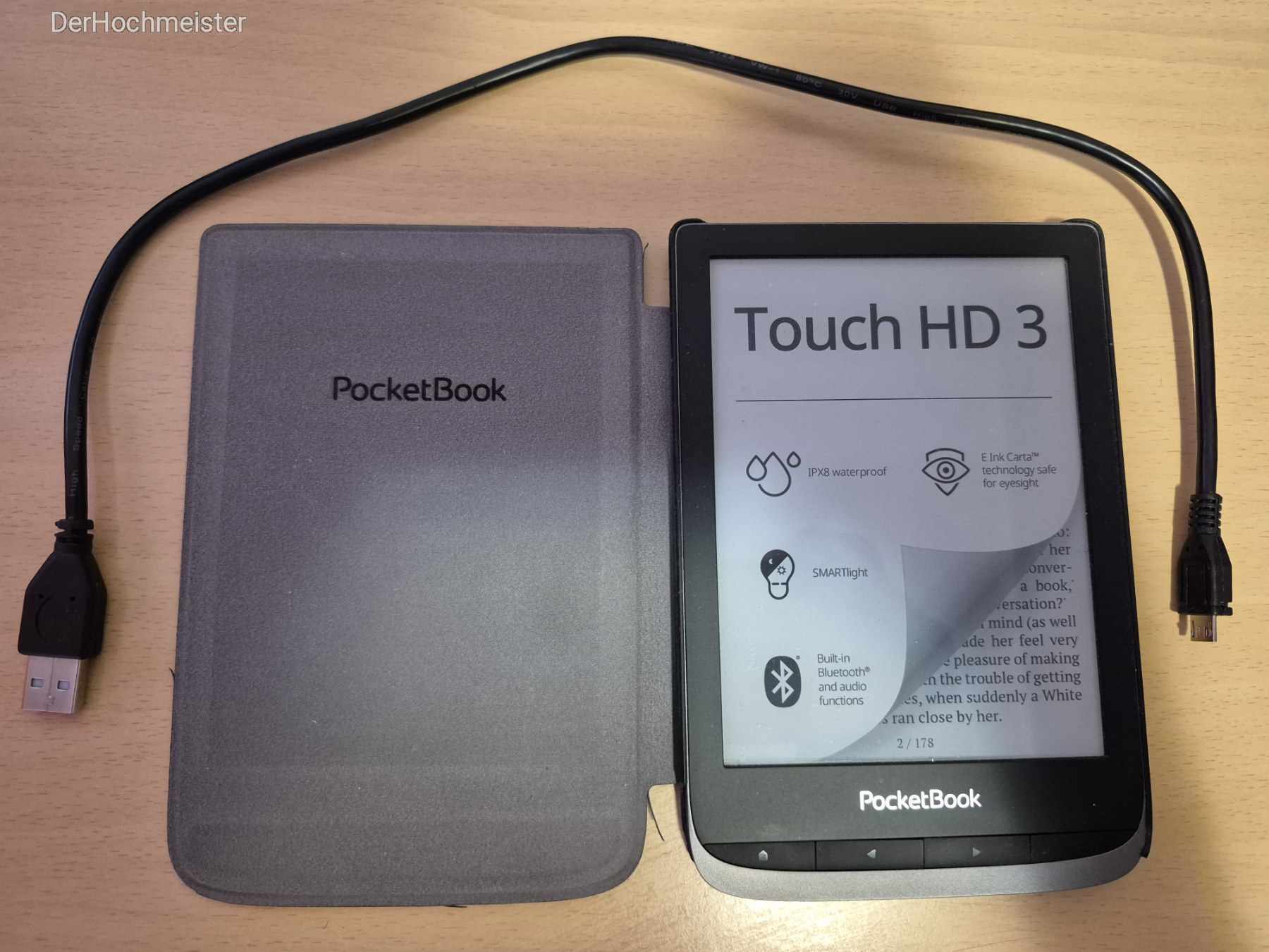 PocketBook Touch 3 HD e-book olvasó
