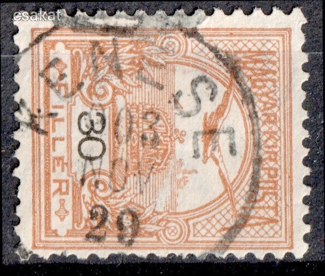 1900 turul KENESE bélyegzés Veszprém Gudlin E3.20 / 60 pont (d06)