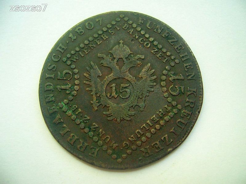 15 Krajcár 1807 A
