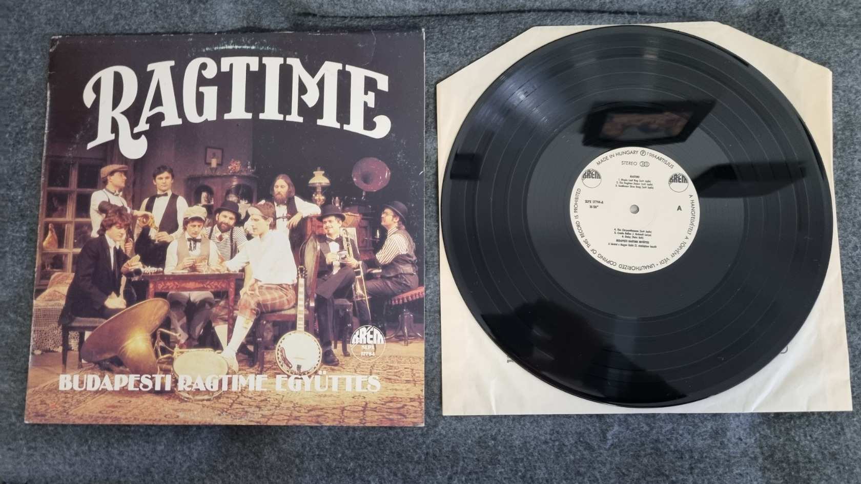 BUDAPESTI RAGTIME EGYÜTTES/Ragtime - LP