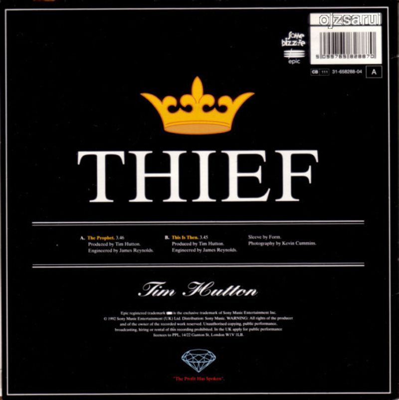 LP - MAXI - Tim Hutton &ndash; The Prophet