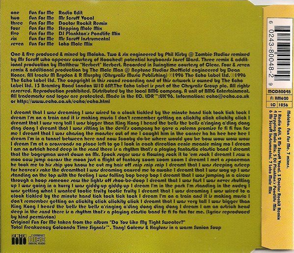 Moloko - Fun For Me CDs