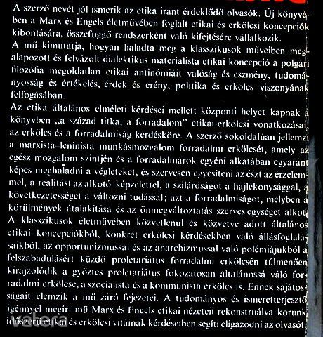 Farkas : Erkölcs és forradalmiság