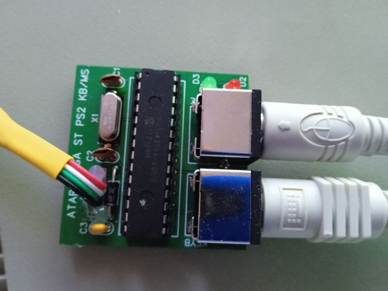 ATARI ST PS2 Keyboard/Mouse Interface