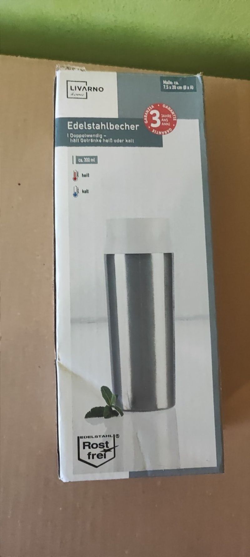 Livarno termosz 300ml