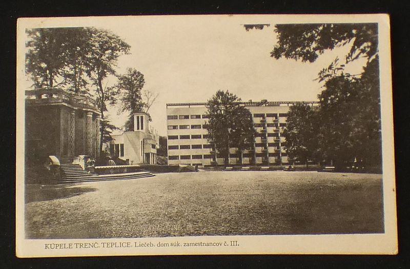 Trencsénteplic (Felvidék), üdülő