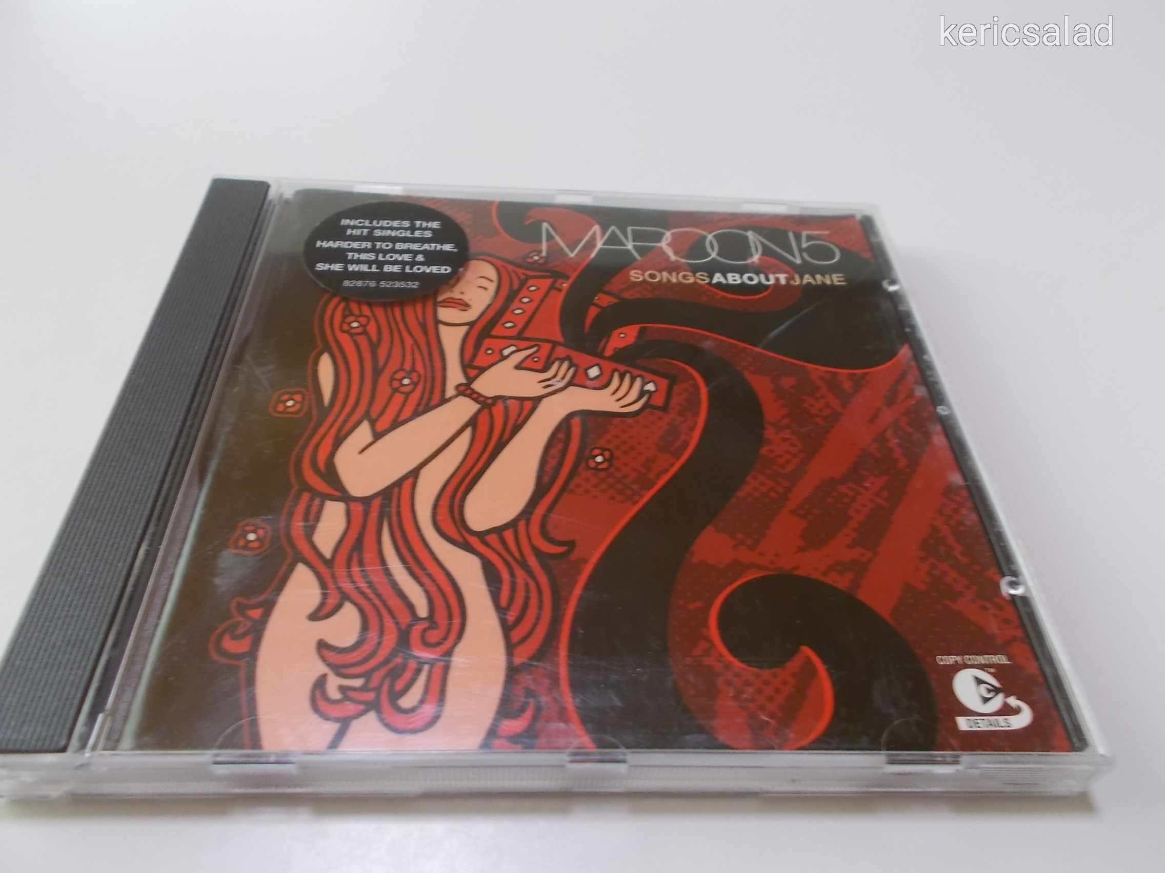 Maroon5: Songs about Jane cd 2003