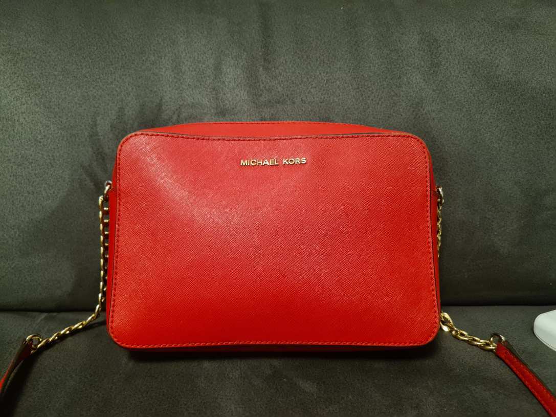 Michael Kors piros crossbody