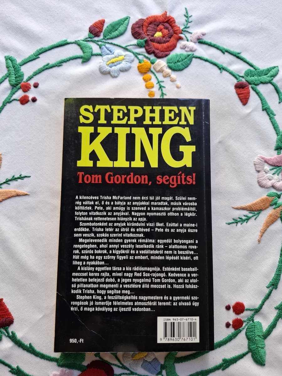 Stephen King: Tom Gordon, segíts!