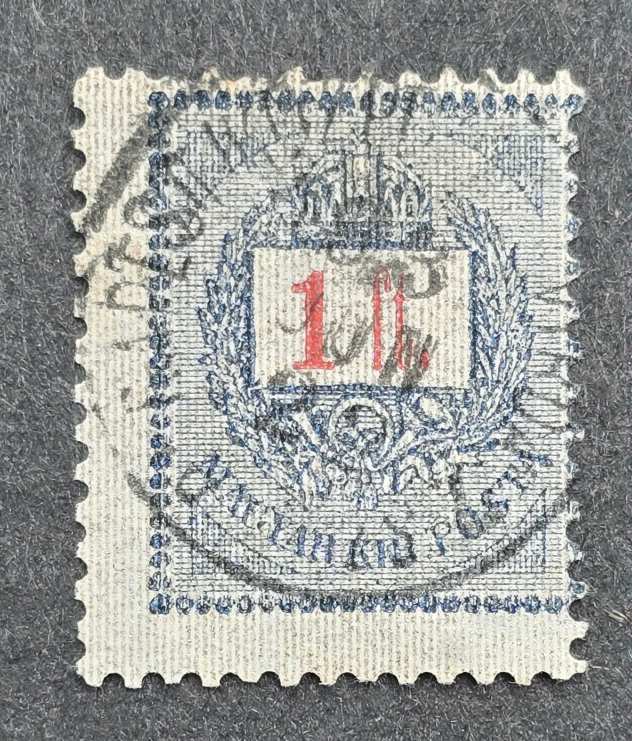 1881-1899 Magyar Feketeszámú krajcáros