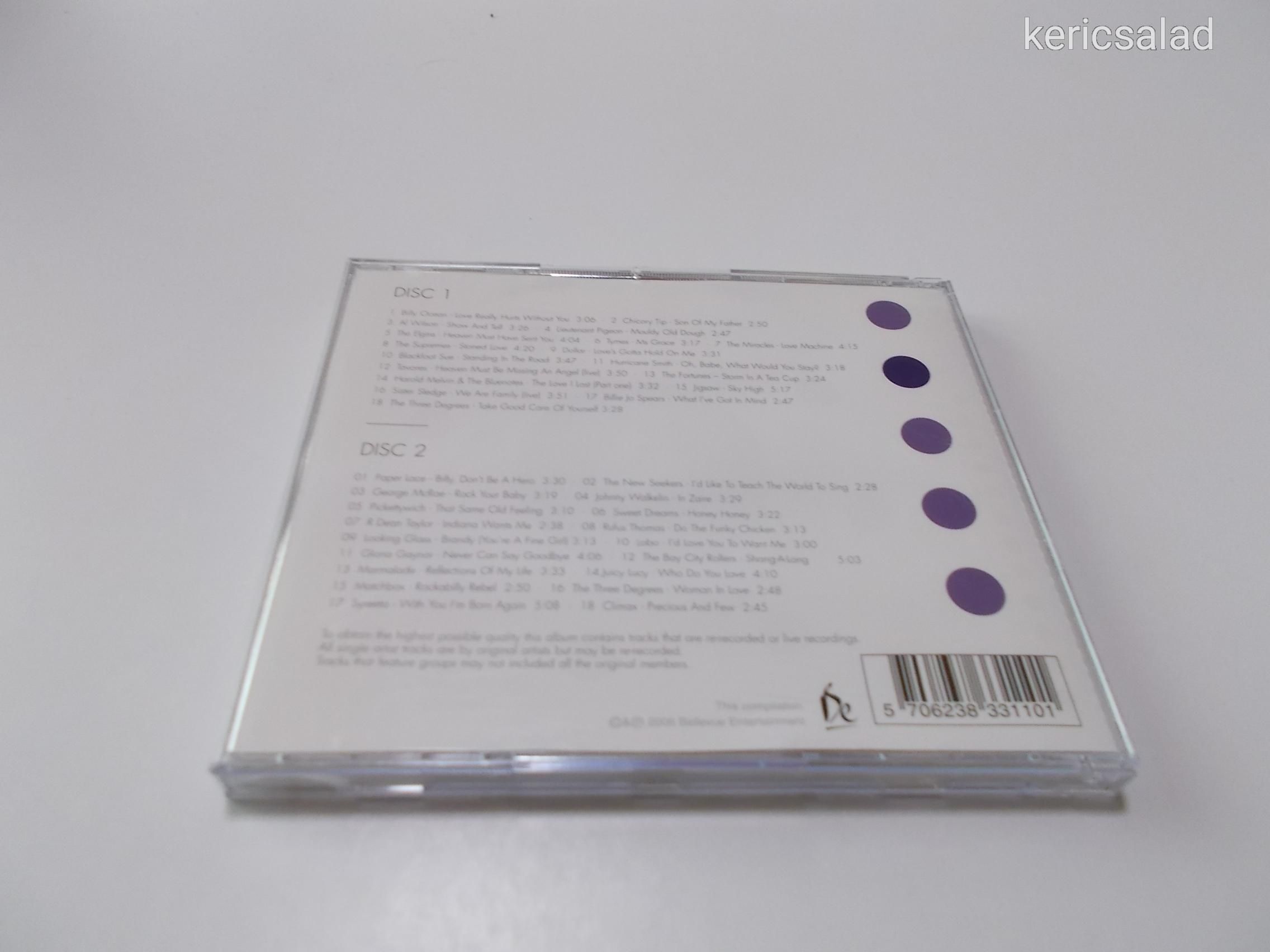 Pure 70's DUPLA cd 2006