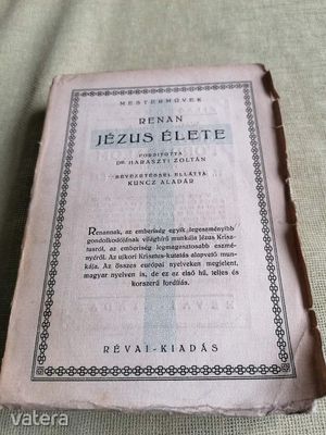 Renan: Jézus élete (Első kiadás)