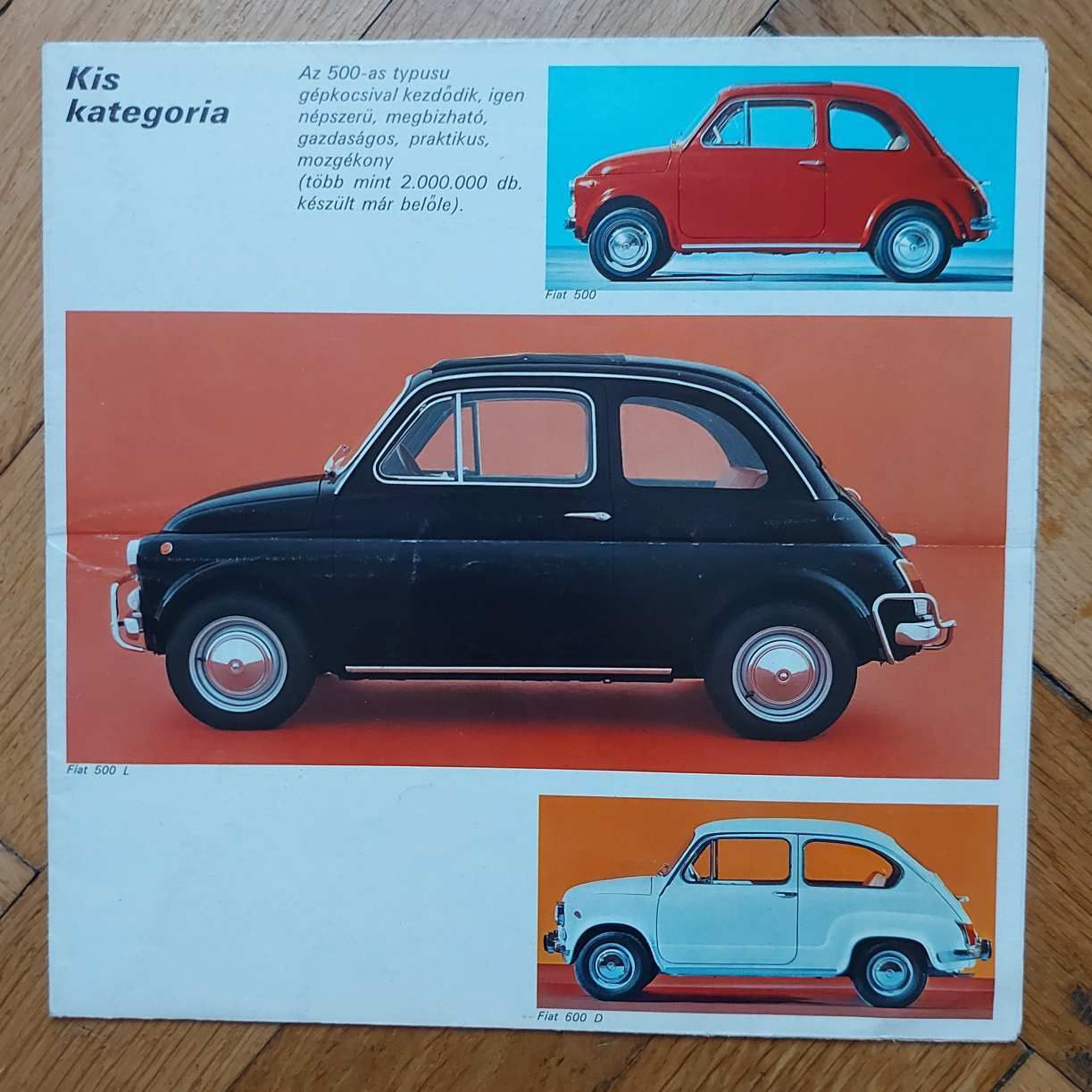 Autó prospektus Fiat