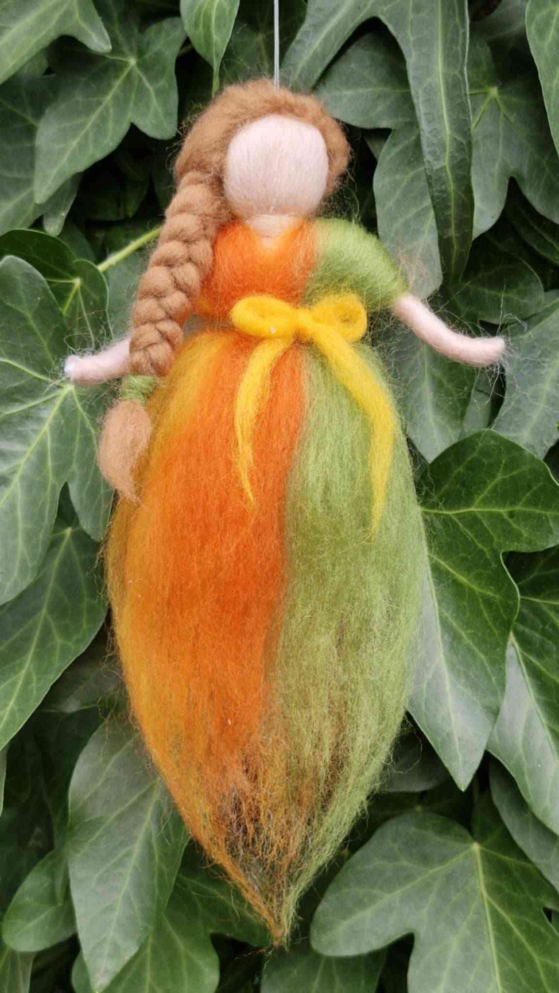 Új handmade gyapjú tündér