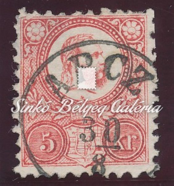1871. Réznyomat / Engraved