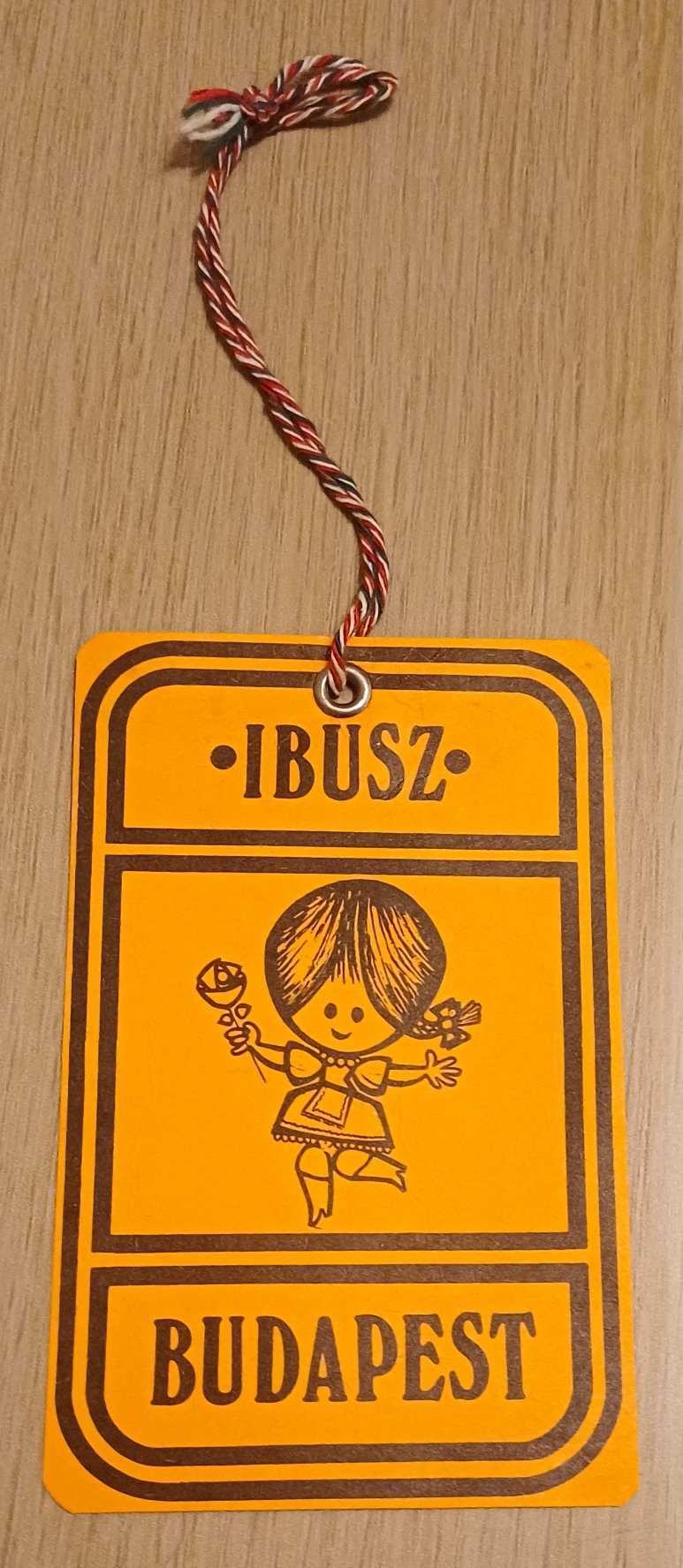 Ibusz csomag címke