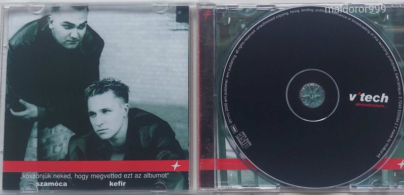 V-TECH - ÁLMODOZTAM (EMI, Hungary, 2000) ÚJSZERŰ
