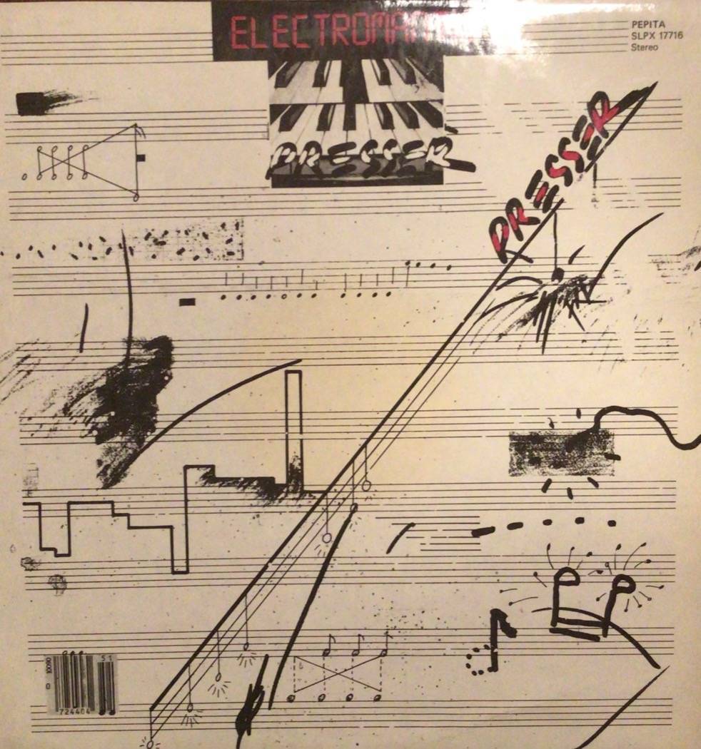 Presser: Electromantic +insert  LP/NM; B/EX