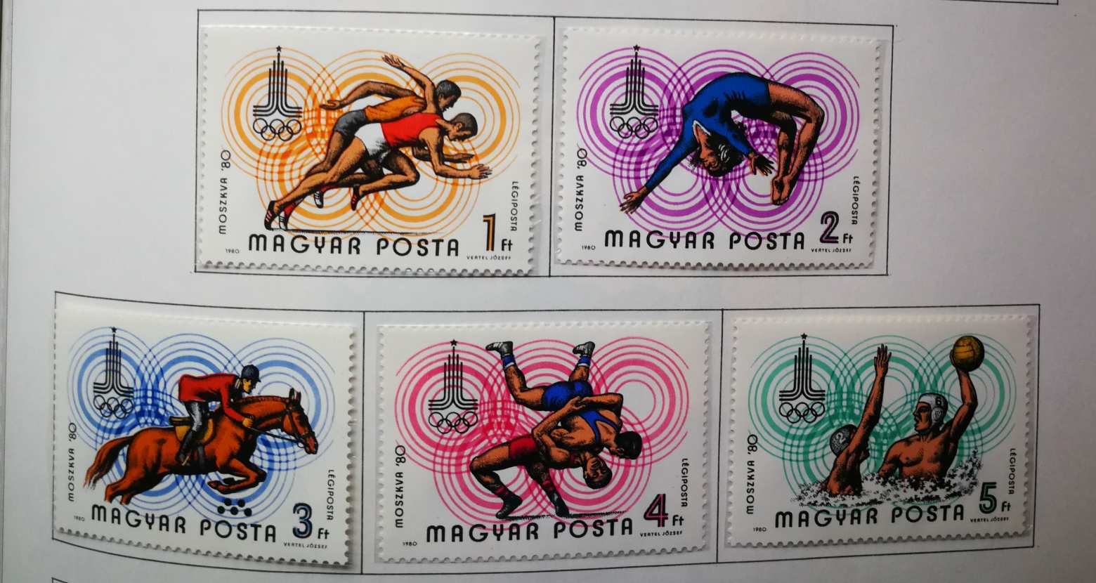 Magyarország 1980 Olimpia Moszkva L