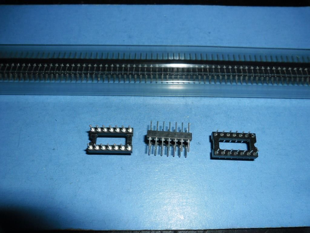 Preci-DIP  dugóadapter, 14 p..  30 db. egyben