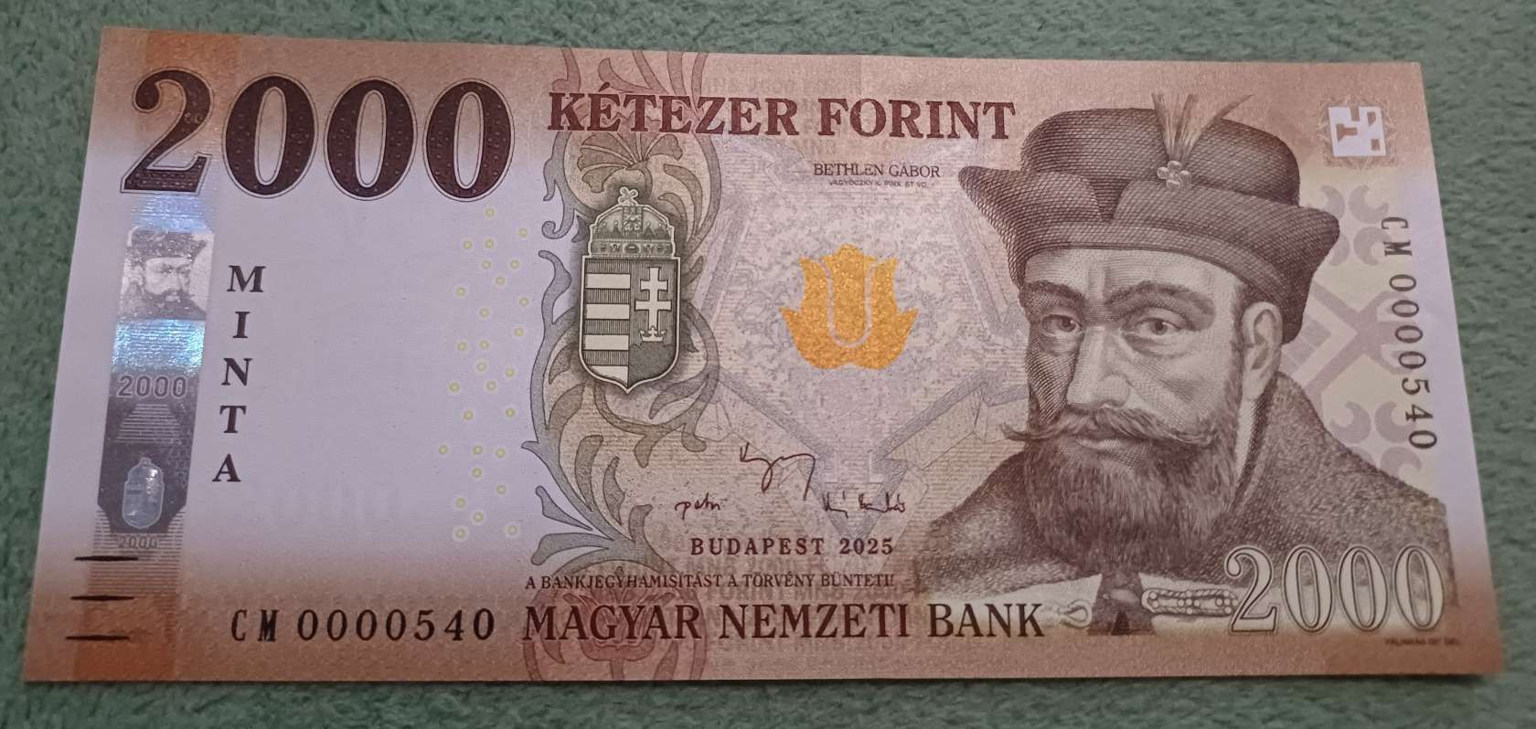 2000 forint 2025 Minta UNC - CM