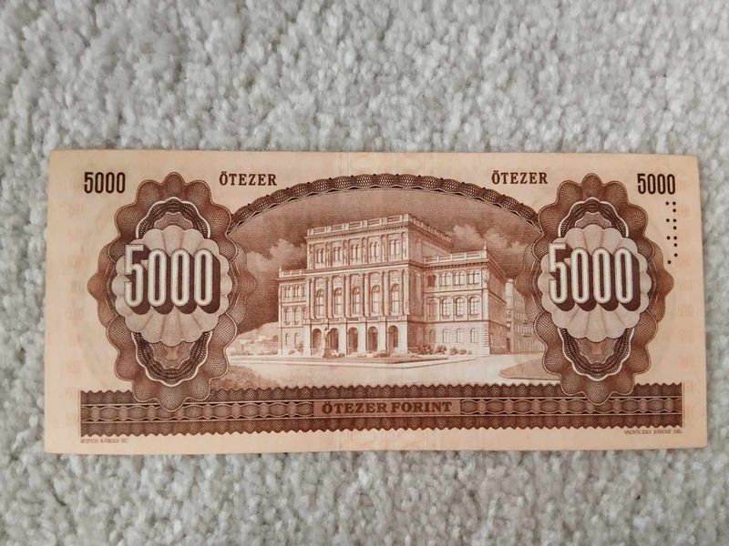 5000 Ft 1993  J  / EF++ Extraszép !!