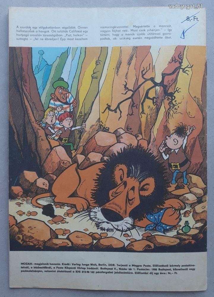 Mozaik képregény 1982/5.